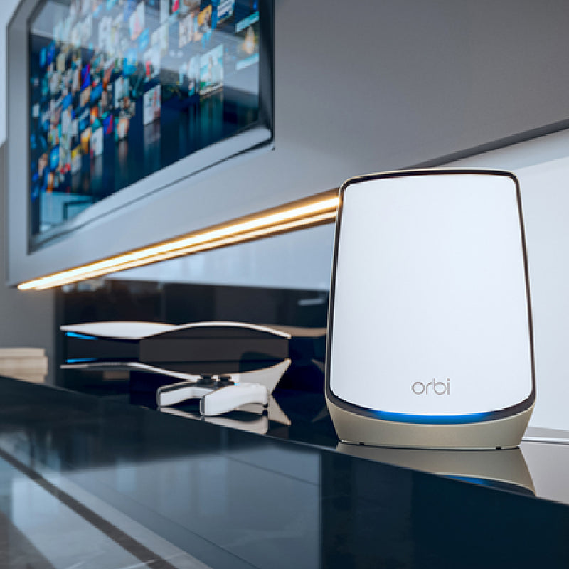 NETGEAR ORBI RBK862S Tri-Band 2-Pack WiFi 6 Mesh System - AX6000