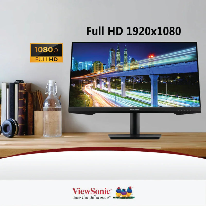 VIEWSONIC VA2409-MHU 24” Full HD Monitor - 1920 x 1080, 75 Hz, USB-C