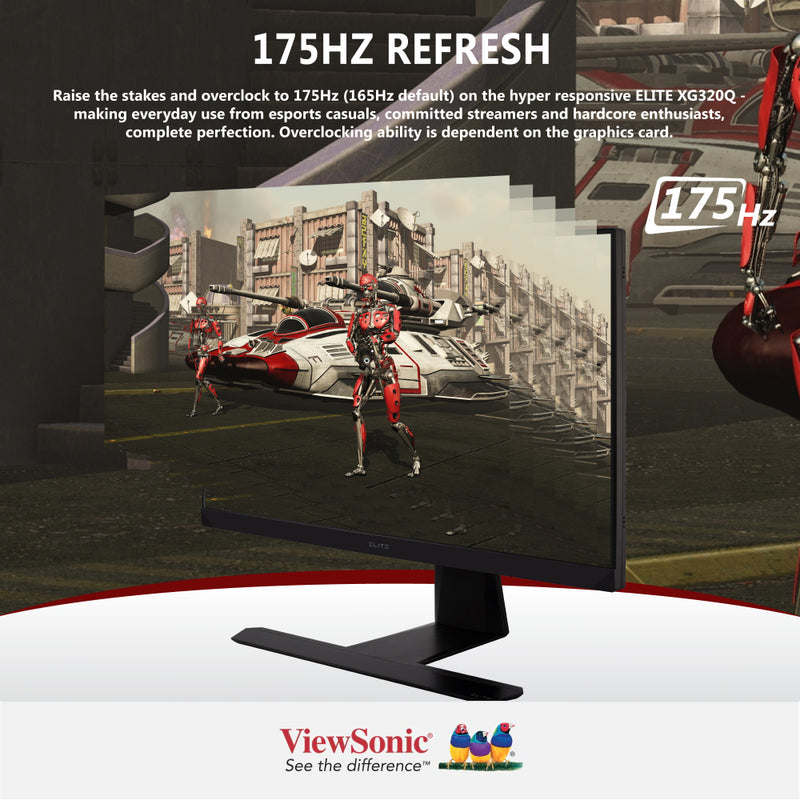 Viewsonic XG320Q 32" 175Hz Quantum Dot QHD Gaming Monitor