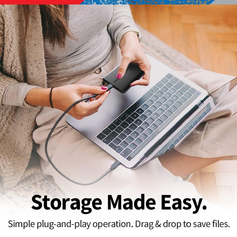 TOSHIBA Canvio Basics Portable External Hard Drive