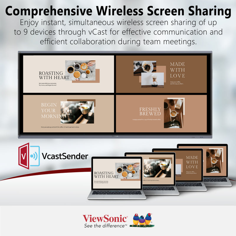 VIEWSONIC ViewBoard IFP105S 105" 5K Interactive Display
