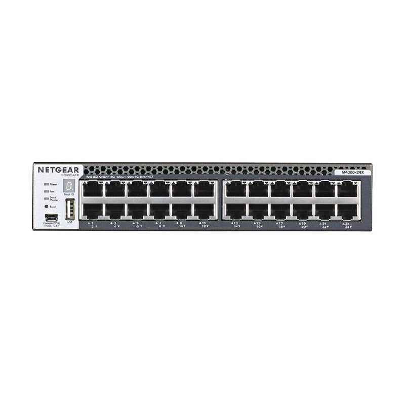 NETGEAR XSM4324CS 24-Port Fully Managed Switch M4300-24X 24x, 10GBASE-T