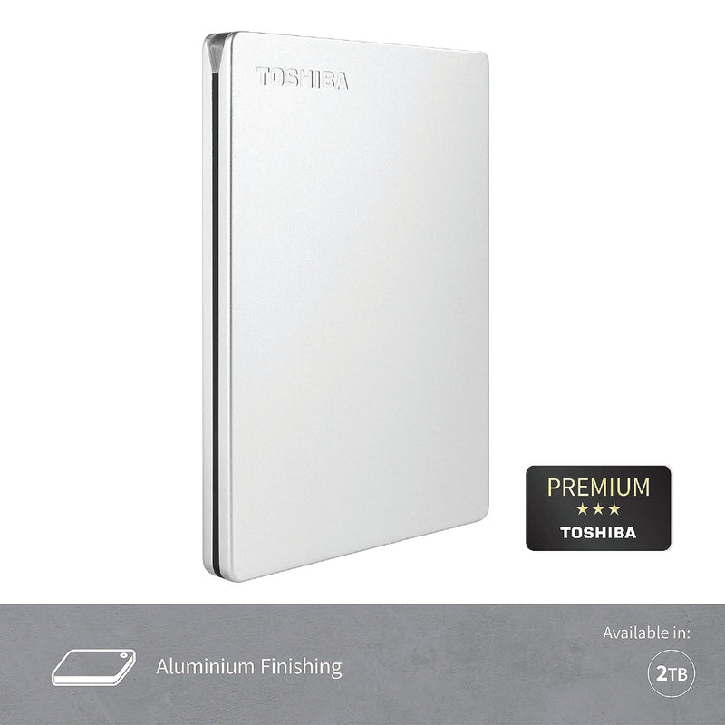 TOSHIBA Canvio Slim Portable External Hard Drive