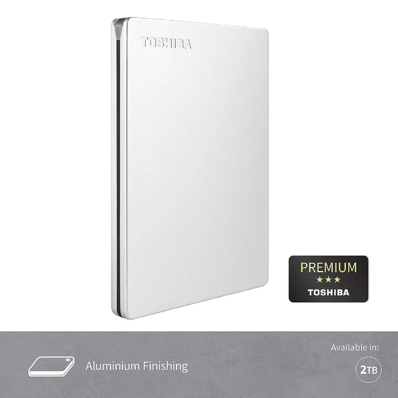 TOSHIBA Canvio Slim Portable External Hard Drive