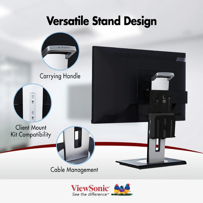 ViewSonic VG2756-2K 27” QHD Docking Monitor