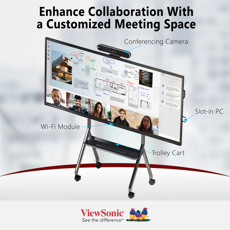 VIEWSONIC ViewBoard IFP105S 105" 5K Interactive Display