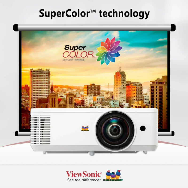 VIEWSONIC PS502X 4,000 ANSI Lumens XGA Short Throw Business & Education Projector