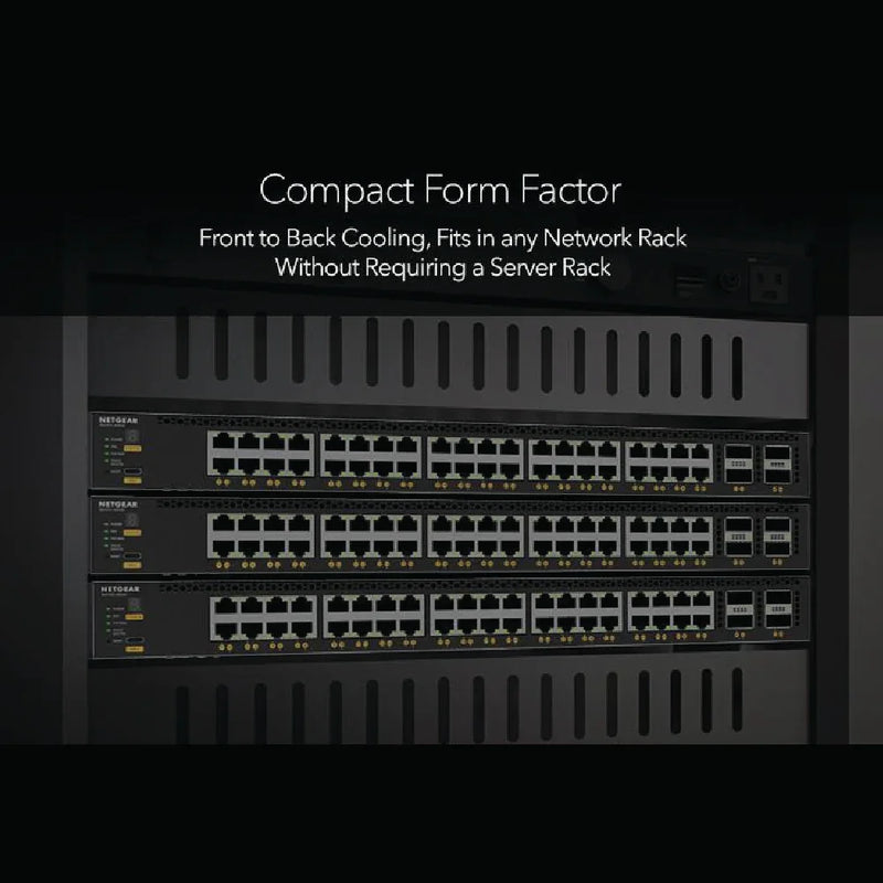NETGEAR M4350-24X4V Fully Managed Switch (XSM4328CV) 24x10G/Multi-Gig PoE+ 4xSFP28 25G
