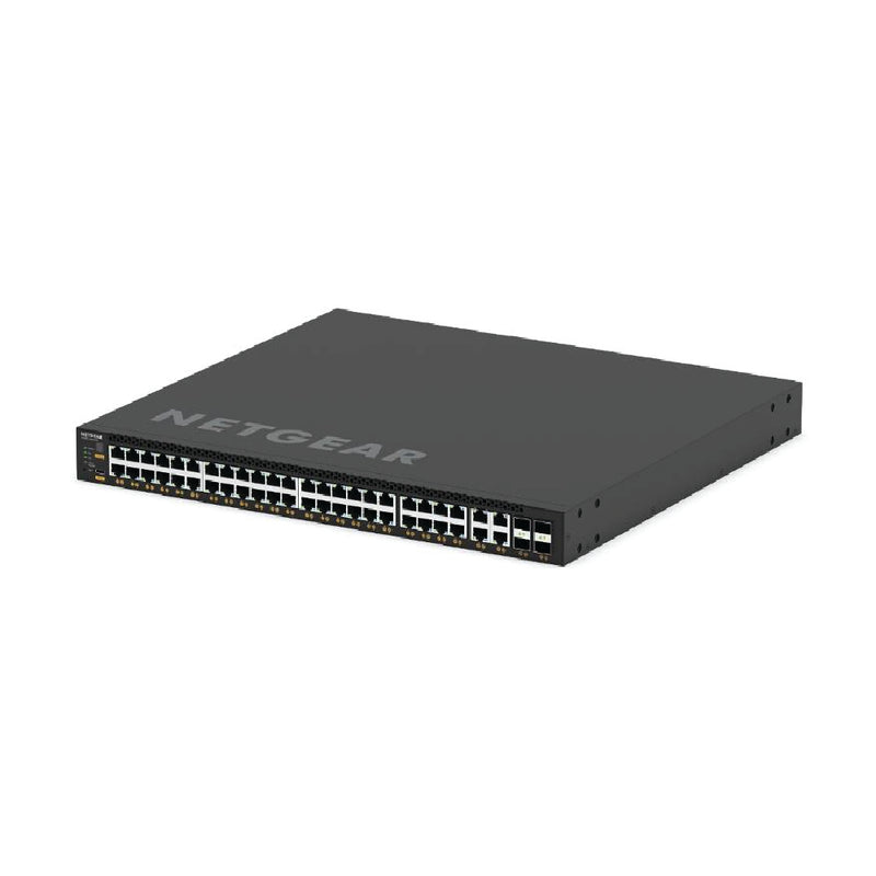 NETGEAR M4350-44M4X4V Fully Managed Switch (MSM4352) 44x2.5G, 4x10G/Multi-gig PoE++ 4xSFP28 25G