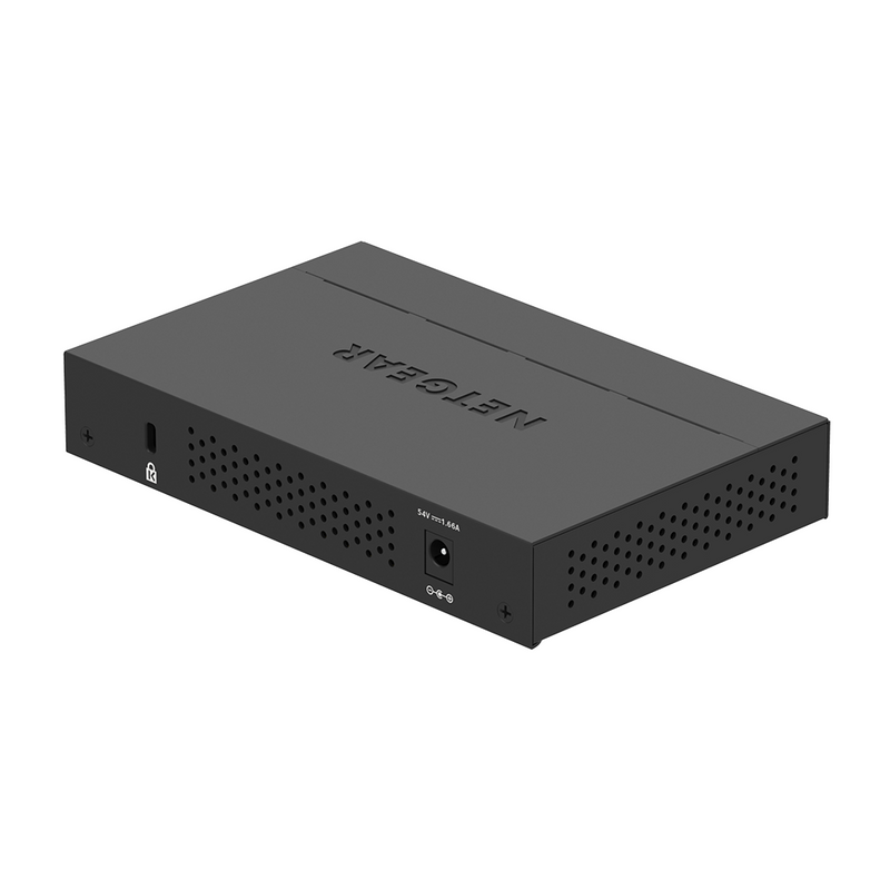 NETGEAR GS305PP 5-Port Gigabit Ethernet Unmanaged PoE+ Switch - with 4 x PoE @ 83W