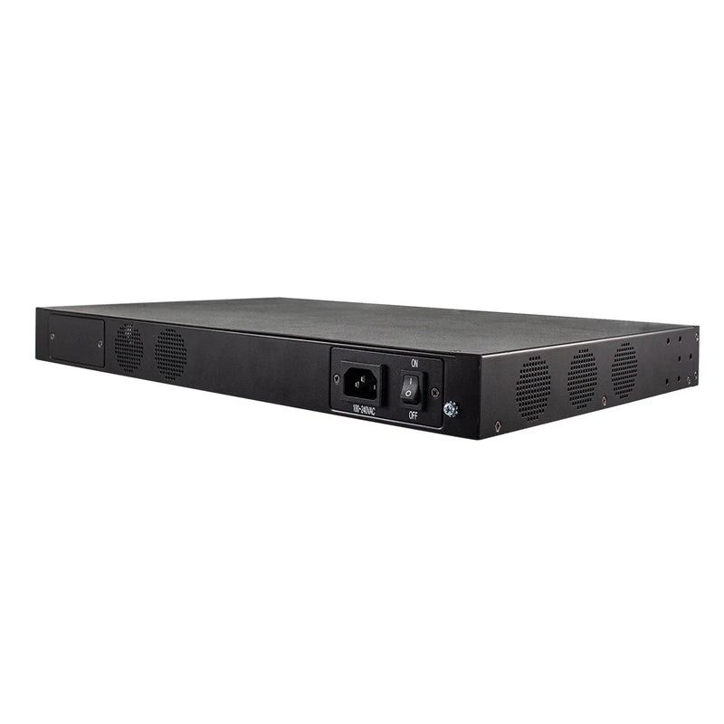 VOLKTEK Hawkeye 9005-24GP2GS-A-H 24 Ports GbE Managed PoE+ industrial Switch with 2 SFP Ports and Intl. AC Power