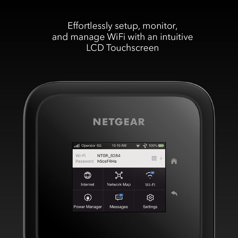 NETGEAR Nighthawk M6 5G WiFi 6 Mobile Hotspot Router (MR6110)