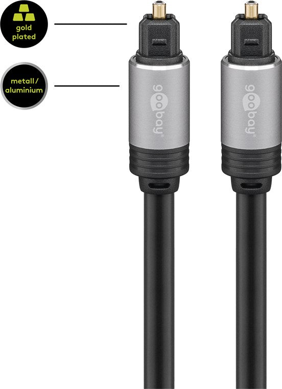GOOBAY Toslink M-M Digital Audio Connection Cable
