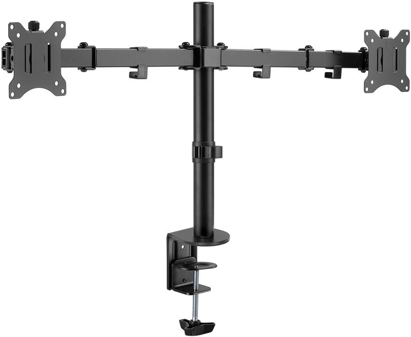 GOOBAY Dual Monitor Mount Flex for Monitors between 17" and 32"