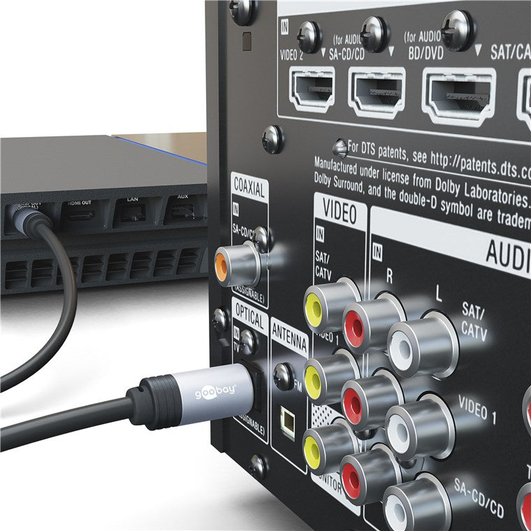 GOOBAY Toslink Digital Audio Connection Cable