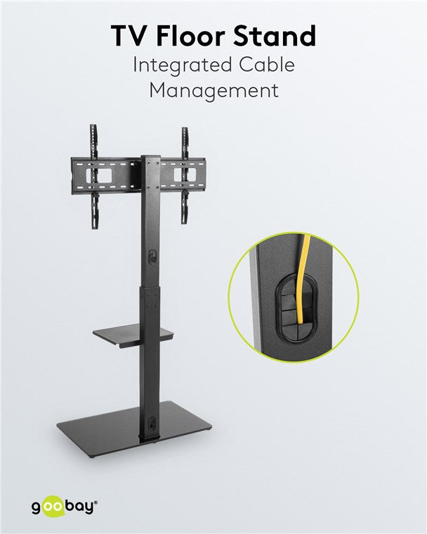 GOOBAY TV Floor Stand Basic L (37-70 Inch)