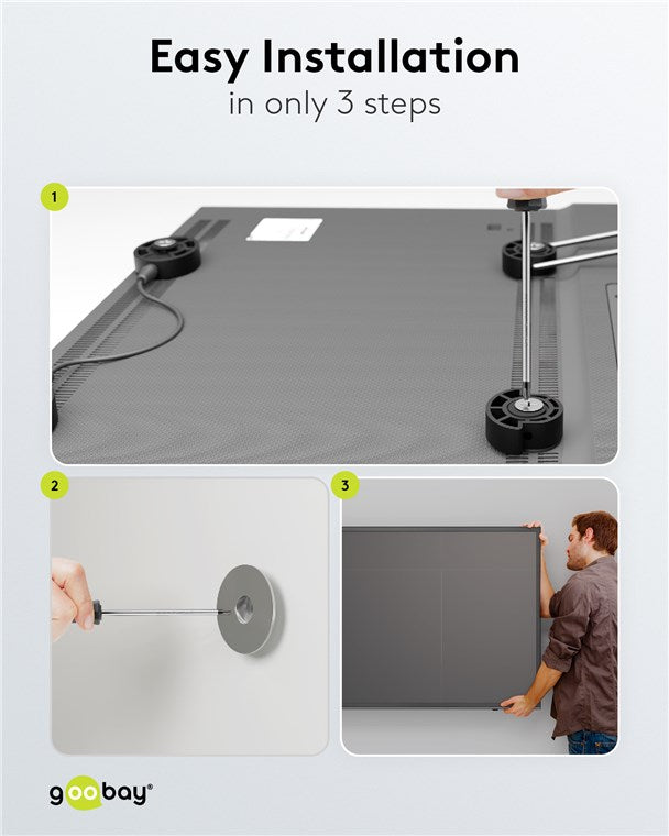 GOOBAY TV Wall Mount EasyMount Universal (37-70 Inch)