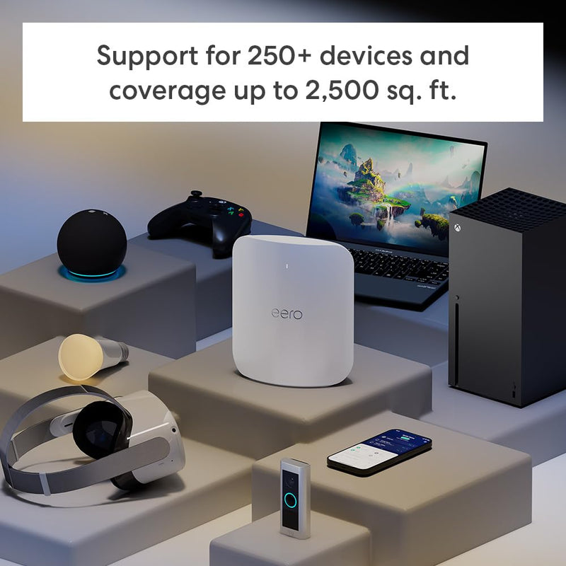 eero Max 7 Tri-band Mesh Wi-Fi 7 10G Router - 1 Pack