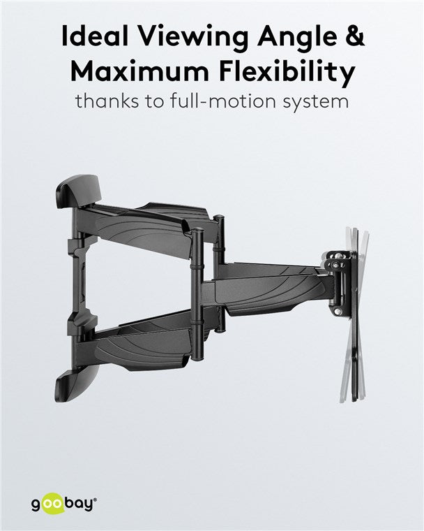 GOOBAY TV Wall mount OLED FULLMOTION (L) for TVs from 37" to 70"