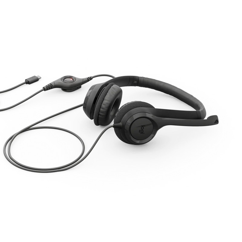 LOGITECH H390 USB Headset with Noise-Cancelling Mic