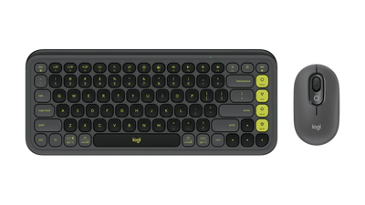 LOGITECH POP Icon Wireless Keyboard and Mouse Combo