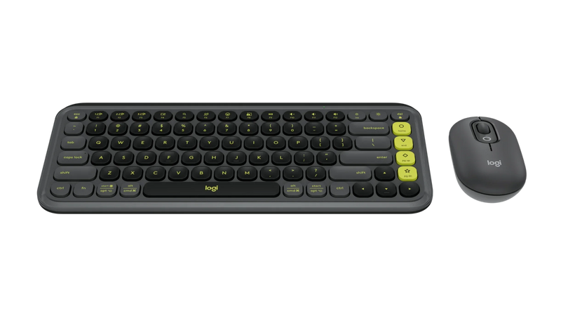 LOGITECH POP Icon Wireless Keyboard and Mouse Combo
