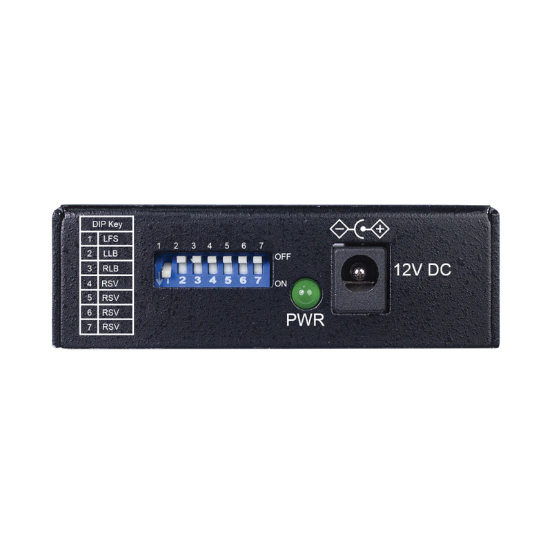 VOLKTEK HMC-652E-SC 10/100BASE-TX to Single-mode 100BASE-FX Converter, SC Connector, 30km