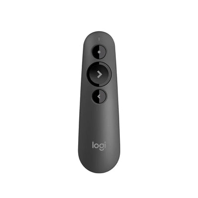 Logitech R500 Graphite Laser Presentation Remote with Dual Wireless and Bluetooth Connectivity