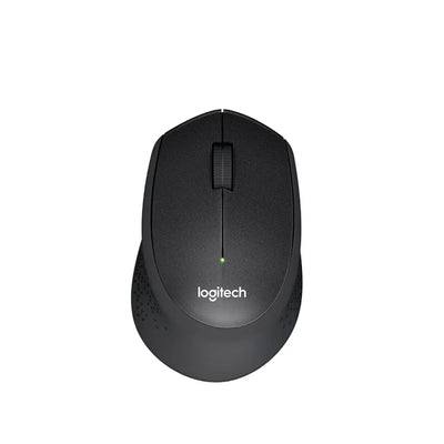 Logitech M331 Wireless Silent Plus Mouse with Rubber Grip (No Click Sound) (Work From Home, Home Based Learning)
