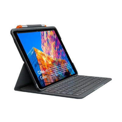 LOGITECH Slim Folio Pro for iPad  (7th GENERATION)