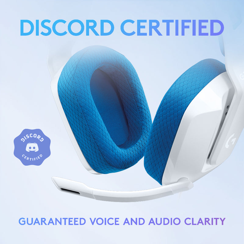 LOGITECH G335 WIRED GAMING HEADSET- WHITE