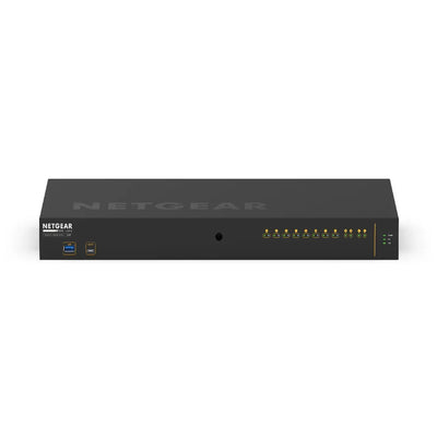 NETGEAR AV Line M4250-10G2F-PoE+ (GSM4212P) 8x1G PoE+ 125W 2x1G and 2xSFP Managed Switch