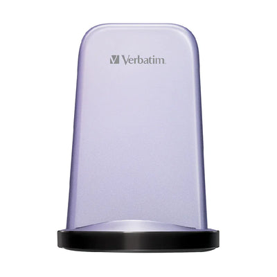 Verbatim 15W Dual Coil Wireless Charger Stand_ 66097