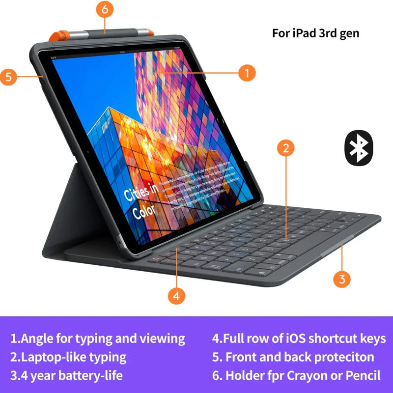 LOGITECH Slim Folio for iPad Air (3rd generation)
