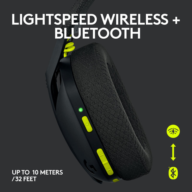 LOGITECH G435 Ultra-light Wireless Bluetooth Gaming Headset