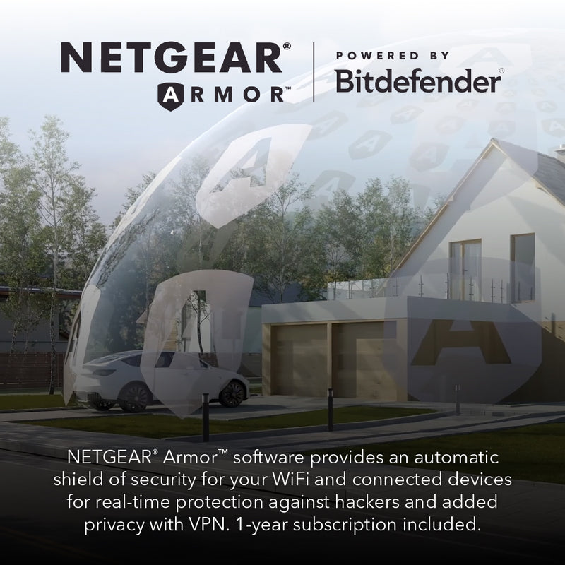 NETGEAR Orbi RBS860B AX6000 Tri-Band Add-On WiFi 6 Mesh Satellite