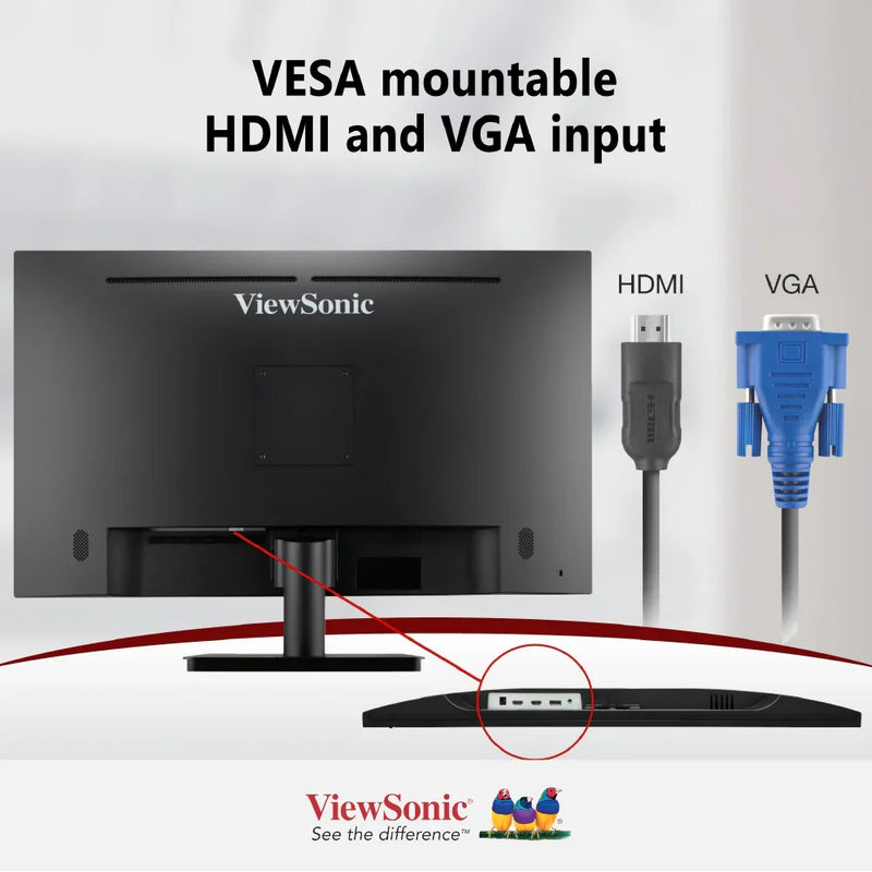 VIEWSONIC VA3209-MH 32” FHD Monitor with Built-In Speakers
