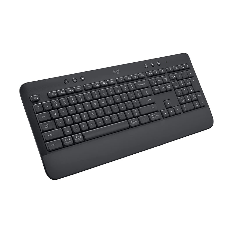 LOGITECH Signature K650 Comfort Full-Size Wireless Keyboard with Palm Rest (Graphite)