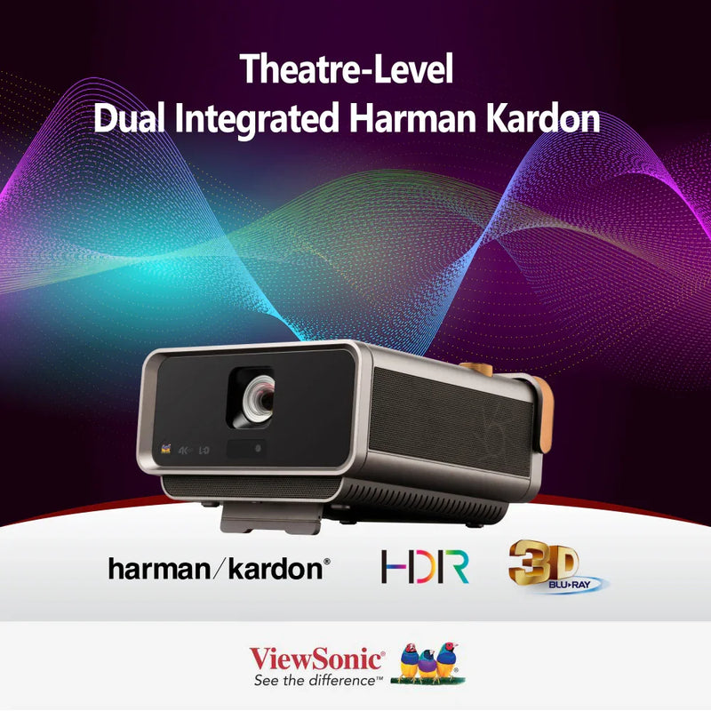 VIEWSONIC X11-4KP 4K HDR Short Throw Smart Portable LED Projector