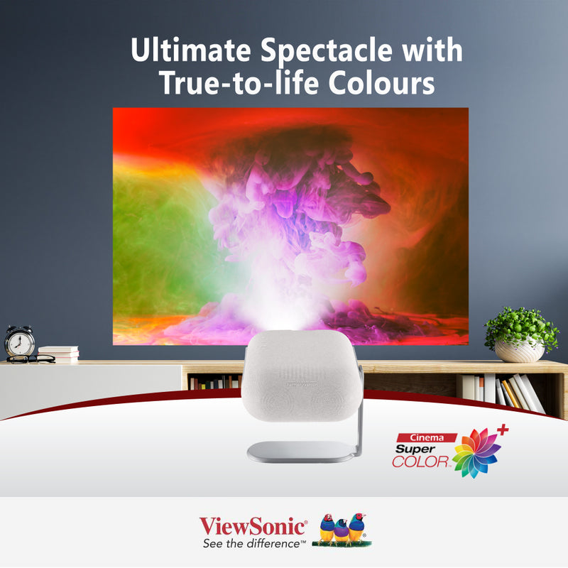 VIEWSONIC M1 Pro Smart LED Portable Projector with Harman Kardon® Speakers