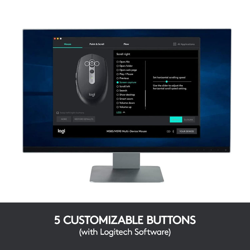 LOGITECH M585 Multi-Device Wireless Mouse