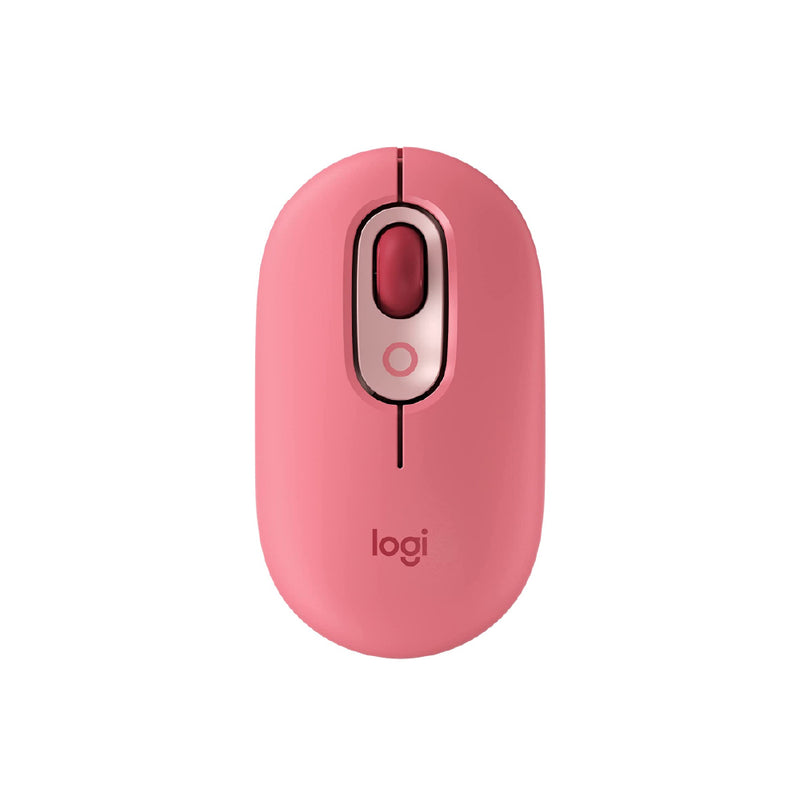 LOGITECH POP Wireless Mouse with Customizable Emoji Heartbreaker Rose