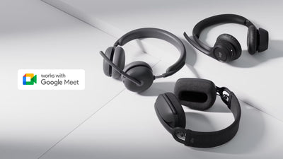 Three Logitech Zone headsets now support call controls over native Bluetooth for Google Meet