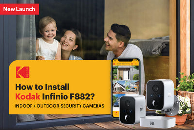 How to Install Kodak Infinio F882 - Indoor/Outdoor Security Cameras