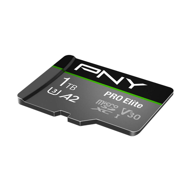 PNY PRO Elite Class 10 U3 V30 microSD Flash Memory Card 1TB