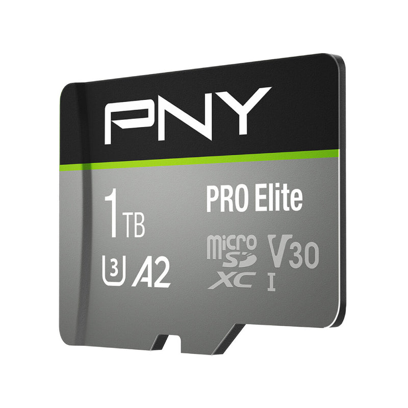PNY PRO Elite Class 10 U3 V30 microSD Flash Memory Card 1TB