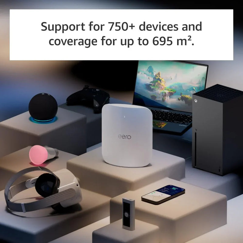 eero Max 7 Tri-band Mesh Wi-Fi 7 10G Router - 3 Pack