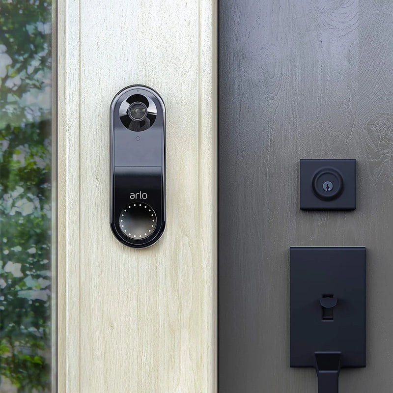 Arlo Essential Doorbell and Indoor Camera Bundle