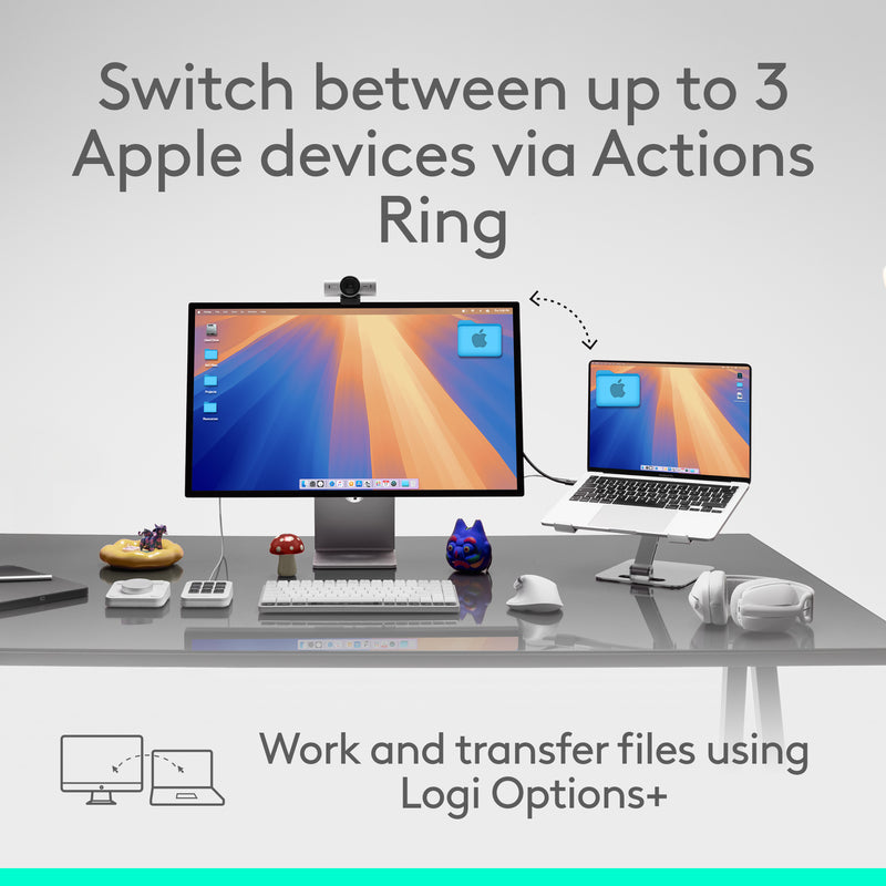 LOGITECH MX Master 4 High-Performance Wireless Mouse for Mac