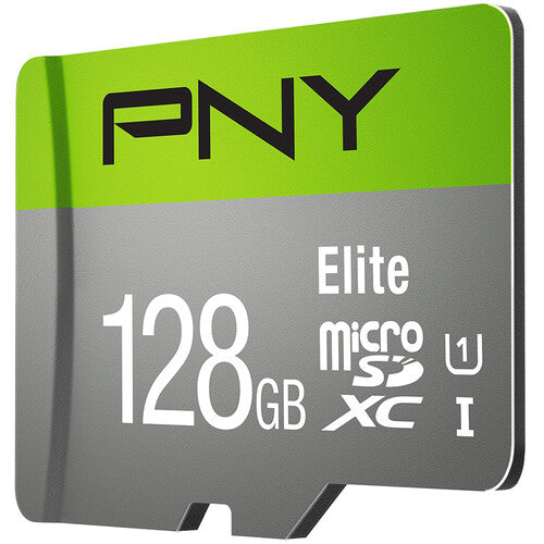 PNY Elite Class 10 U1 microSD Flash Memory Card 128GB
